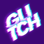 Cyrillic glitch font for effect texts