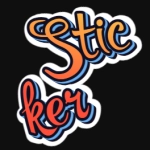 Online sticker inscription constructor