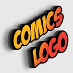 Generator of beautiful 3D comic font