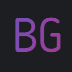 Gradient font: GIF background animations