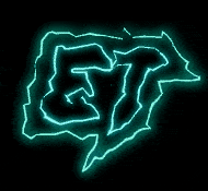 GIF animations text with electric effect