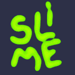 Animated jelly font - GIF animation