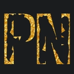 Gold lettering with dsstamp font