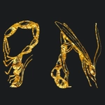 Golden text with insektofobiya font