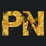 Golden text with base02cyr font