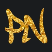 Gold inscription with Street Soul Cyrillic font