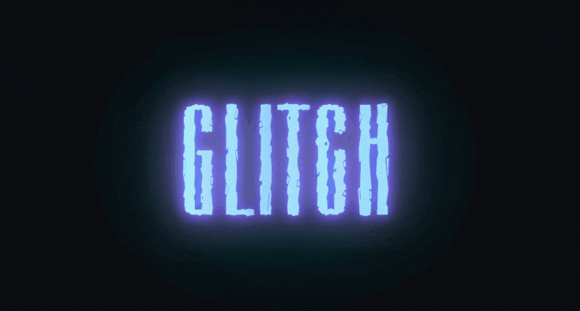 Glitch Neon Effect