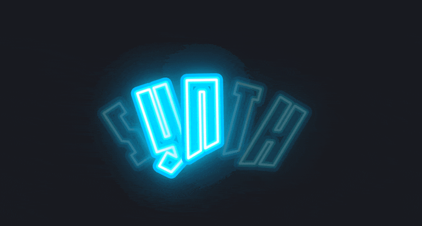 Neon activation effect