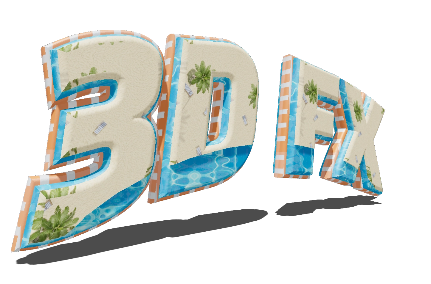 Create a beautiful summer label