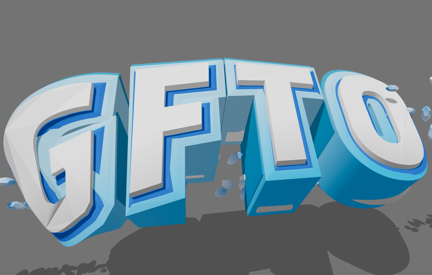 Make a label with a beautiful gaming font