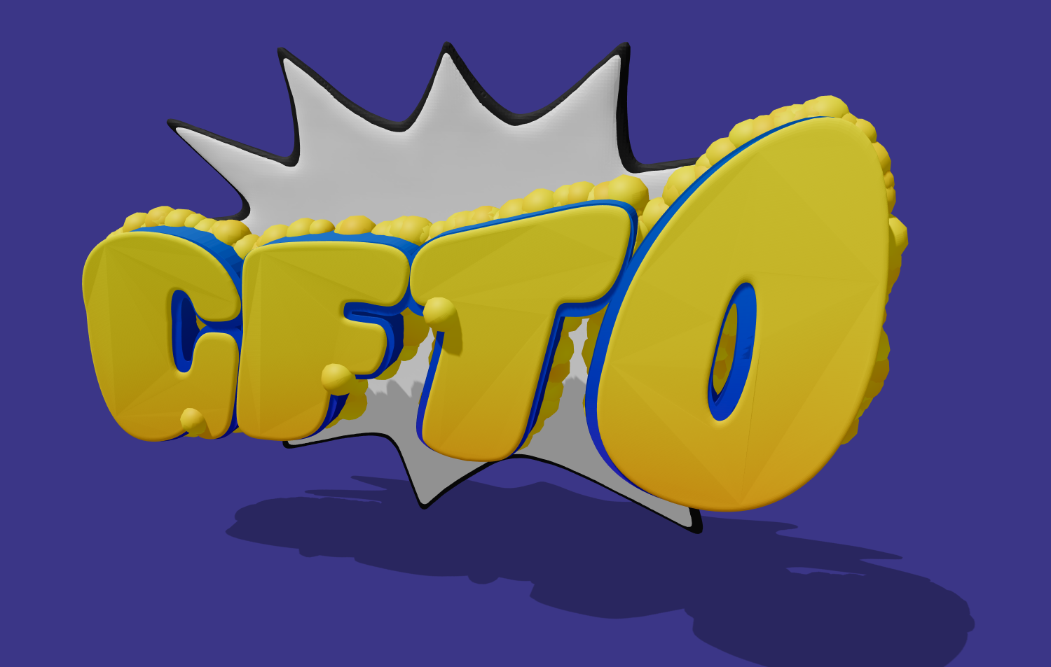 Beautiful cartoon font for inscription