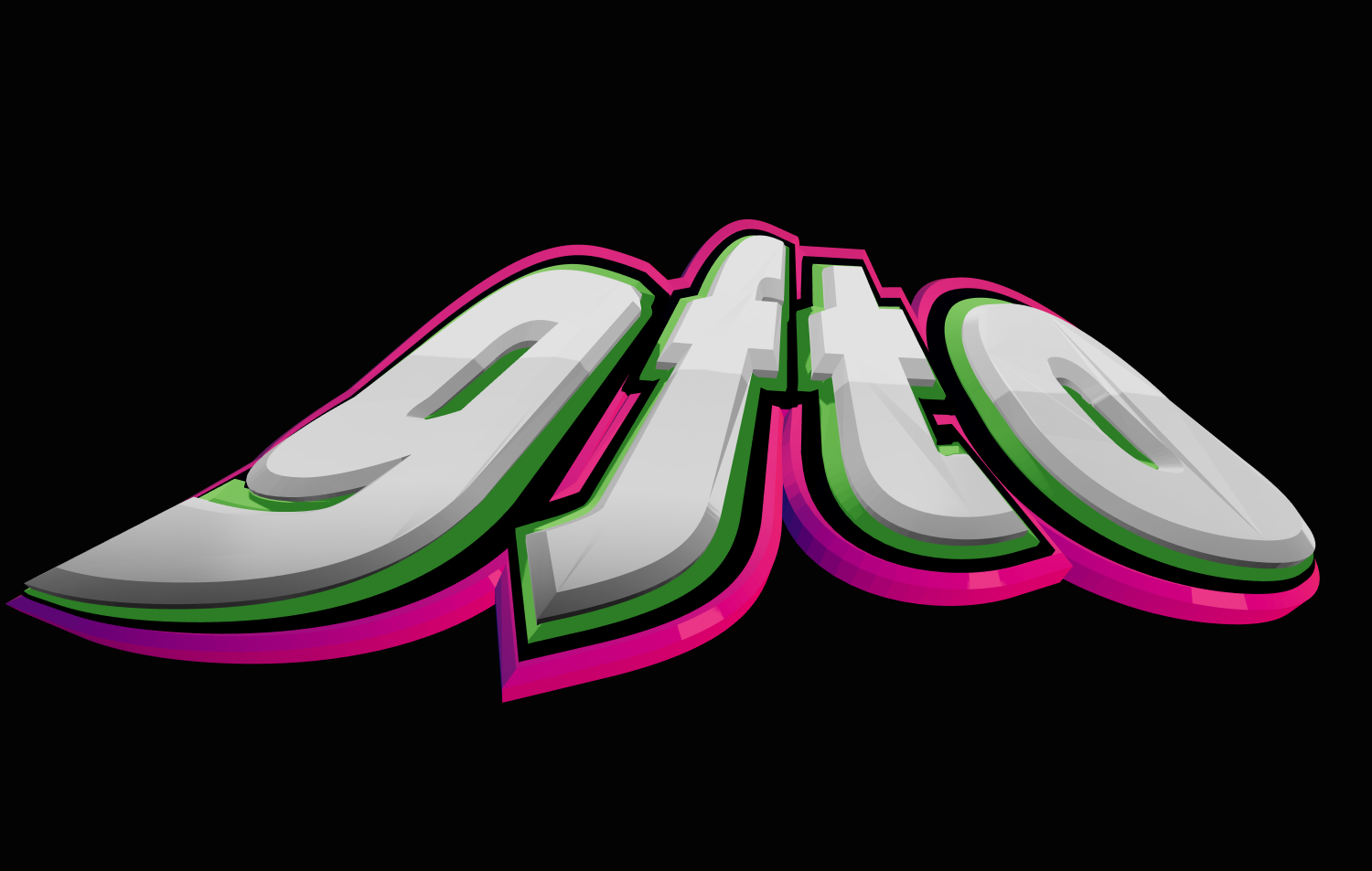 Make text look like a cyber sport font