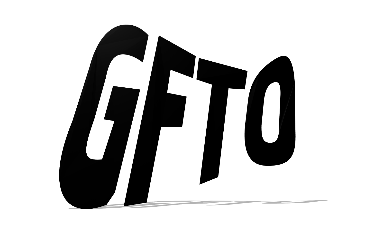 Beautiful text with perspective effect