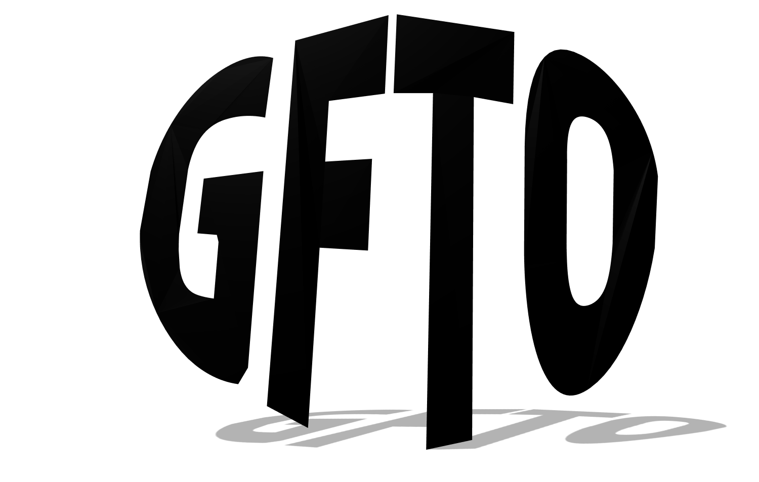 Write text in beautiful convex font