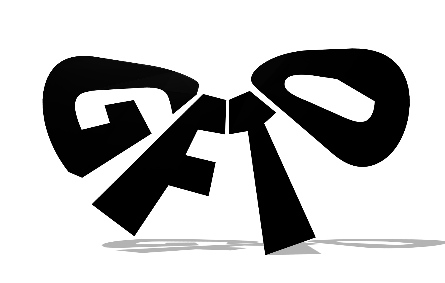 Create a beautiful label with circular deconstruction
