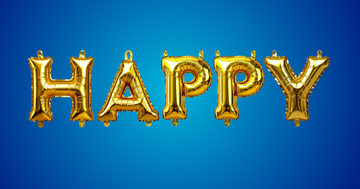 Text from bubbles: example of inflated gold letters generation