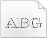 Download the font a_SeriferTitulSh