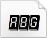 Download font a_LCDNova3DPlObl