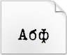 Download the Bezpredmetizm font