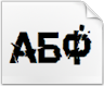 Download GFTO.RU-Destroyed-Massif font
