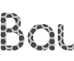 Beautiful carbon sign: online constructor with PNG Comfortaa font