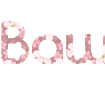Delicate text with sakura background: create your unique design using Comfortaa PNG font