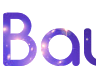 Create an impressive online header with a star background. The ideal Comfortaa font