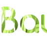 Header with grass background in beautiful Comfortaa font