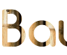 Create text online with bamboo background from Comfortaa font