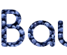 Online text with blueberry: Comfortaa font