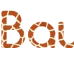 Giraffe background PNG text - Comfortaa font