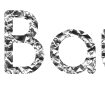 Create an impressive header with wood shavings background online. Comfortaa font