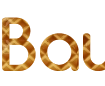 Assemble words from waffles: creative text in an online constructor - Comfortaa font, PNG format