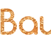 Text on Sesame Bread Crust - Beautiful Comfortaa Font
