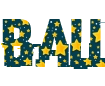 Beautiful fonts with different PNG backgrounds