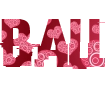 Beautiful fonts with different PNG backgrounds