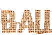 Beautiful fonts with different PNG backgrounds