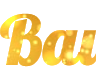 Create your beautiful PNG text from a golden background - Lobster font