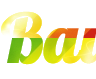 Create text online with a tropical background - beautiful Lobster font