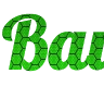 Online designer for beautiful PNG captions with green sections - Lobster font
