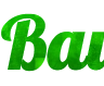 Create a stylish header with green particle background - Lobster font PNG