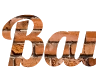 Online text constructor with brick background - Lobster font
