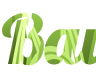 Create online beautiful header with grass background - beautiful Lobster font