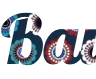 Your online text with abstract background - Lobster font
