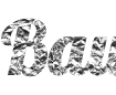 Create beautiful foil effect text - beautiful Lobster font