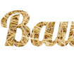 Online title and text builder - create text with wood chip background - Font Lobster