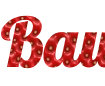 Write beautiful strawberry letters online - using Lobster font