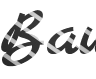 Create an impressive text with a metallic background in the online constructor. Unique font