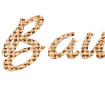 Style Your Text! Bag Fabric Background Font Constructor