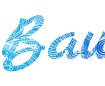 Online creation of frosty winter text effect